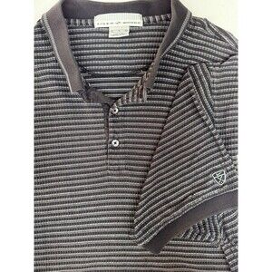 Vintage 90s Nike Golf Tiger Woods Yin-Yang Tag Polo Shirt Crest Logo Men's XL